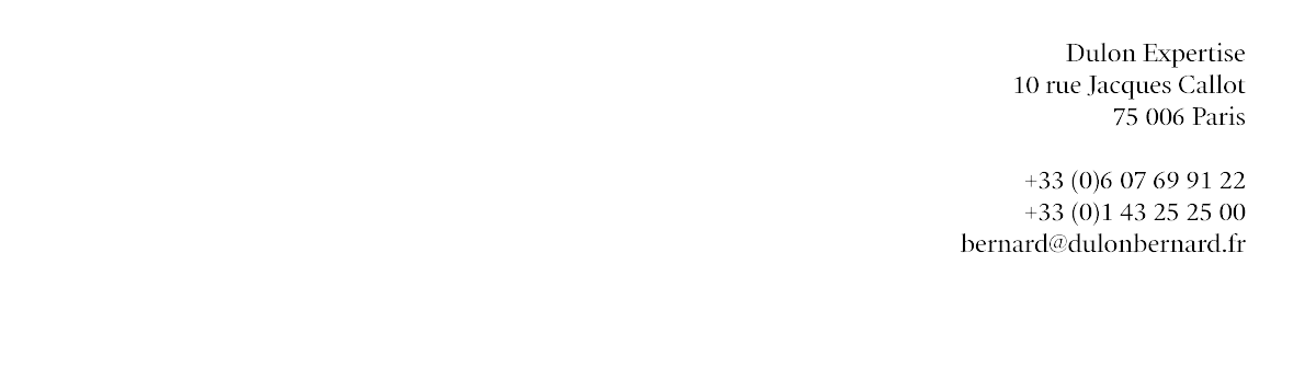 Dulon Expertise – Galerie Bernard Dulon