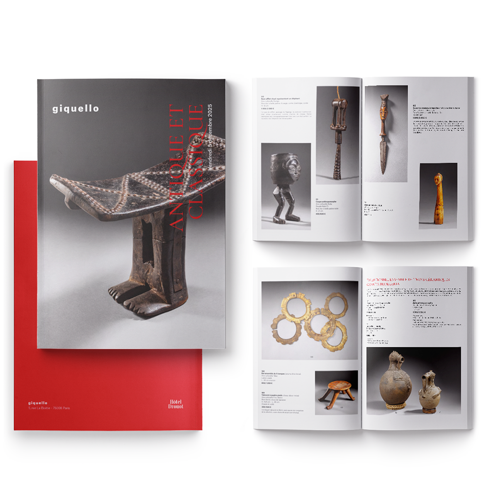 [EXPERTISE] - Vente aux enchères le vendredi 5 décembre à 14h - Drouot salle 5